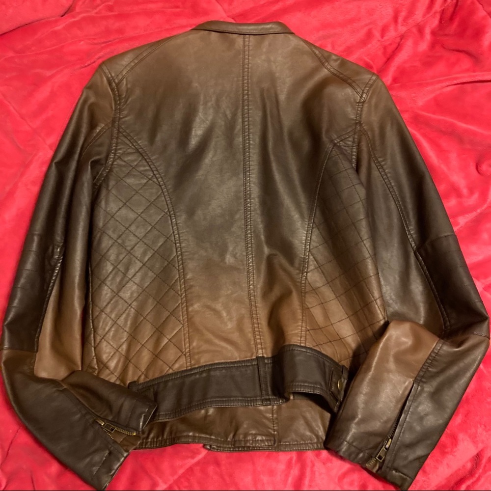 Vegan Ombré Motojacket - Picture 6 of 10